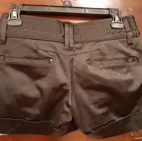 Satin Black Shorts - Picture 2 of 4